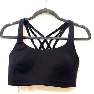 Black Lululemon Sports Bra